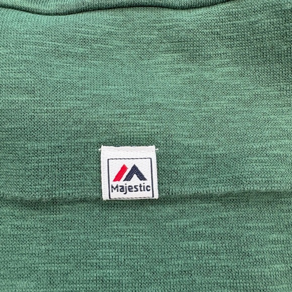 Majestic Green Bay Packers Lace-Up High Low Sweatshirt Size XL - Picture 9 of 10